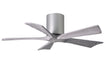 Matthews Fan Company - IR5H-BN-BW-42 - 42``Ceiling Fan - Irene - Brushed Nickel