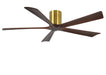Matthews Fan Company - IR5H-BRBR-WA-60 - 60``Ceiling Fan - Irene - Brushed Brass