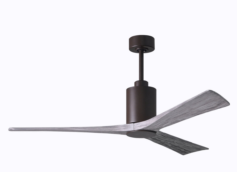 60``Ceiling Fan from the Patricia collection in Textured Bronze finish