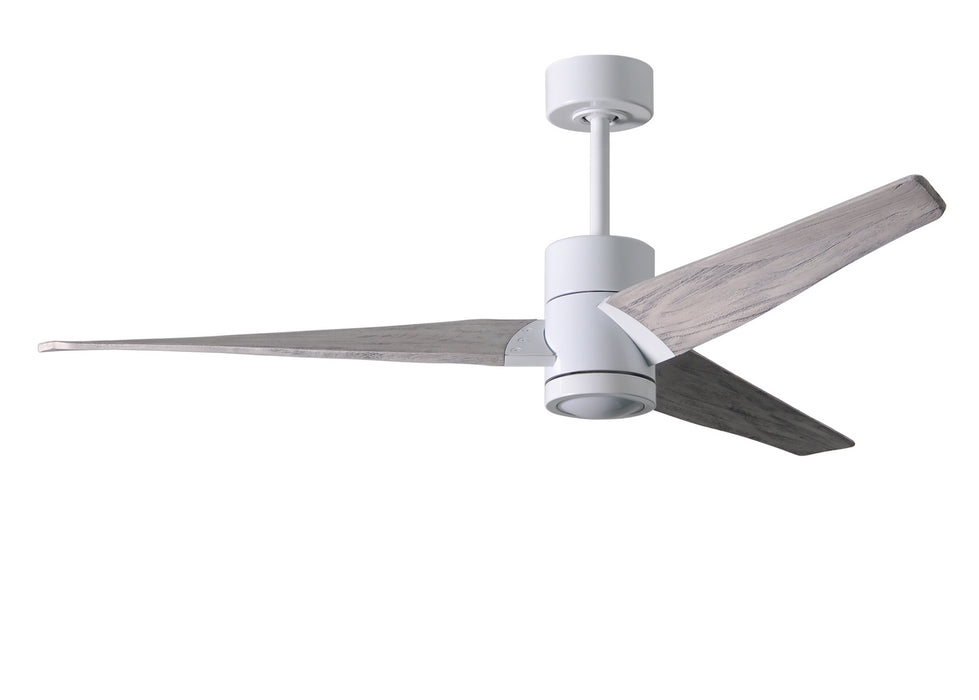 60``Ceiling Fan from the Super Janet collection in Gloss White finish