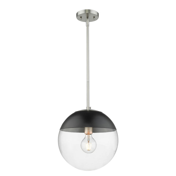 One Light Pendant from the Dixon collection in Pewter finish