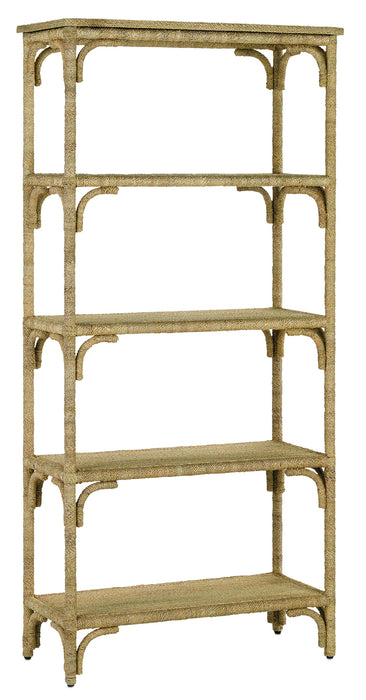 Currey and Company - 3000-0086 - Etagere - Natural/Washed Wood