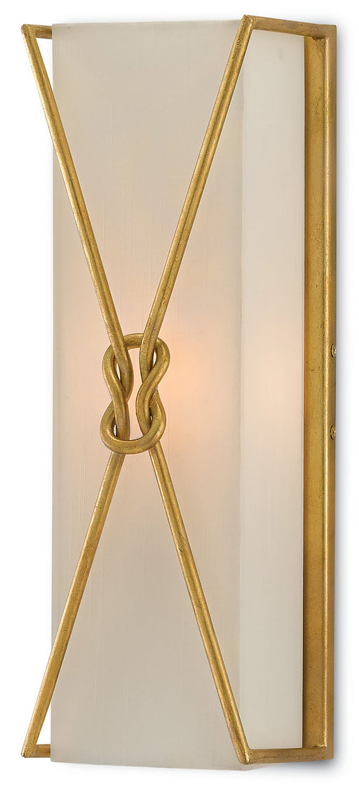 Currey and Company - 5000-0078 - One Light Wall Sconce - Contemporary Gold Leaf