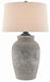 Currey and Company - 6000-0149 - One Light Table Lamp - Quest - Rustic Gray/Aged Black