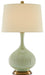 Currey and Company - 6000-0218 - One Light Table Lamp - Grass Green/Antique Brass