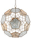 Currey and Company - 9000-0257 - Nine Light Chandelier - Pyrite Bronze/Raj Mirror