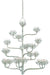 Currey and Company - 9000-0373 - 22 Light Chandelier - Marjorie Skouras - Contemporary Silver Leaf