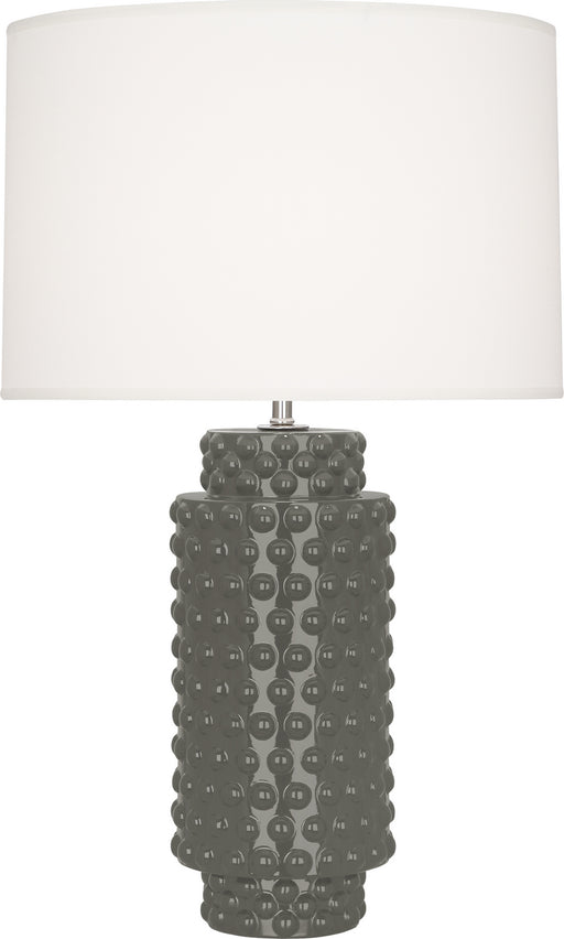 Robert Abbey - CR800 - One Light Table Lamp - Dolly - Ash Glazed Textured Ceramic
