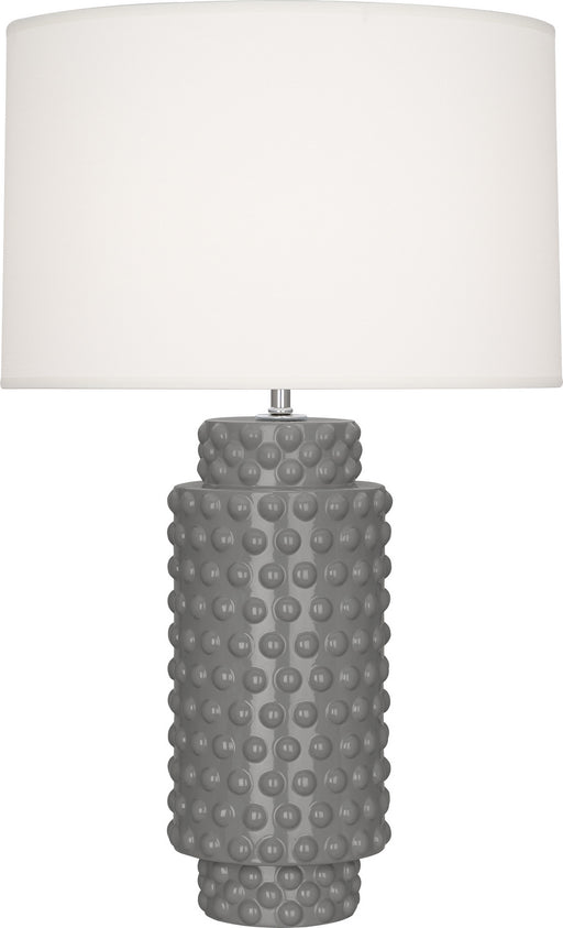 Robert Abbey - ST800 - One Light Table Lamp - Dolly - Smoky Taupe Glazed Textured Ceramic