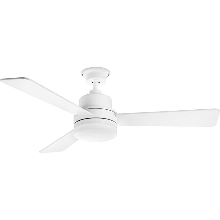 52``Ceiling Fan from the Trevina collection in White finish