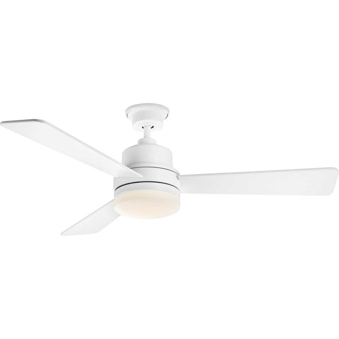 52``Ceiling Fan from the Trevina collection in White finish