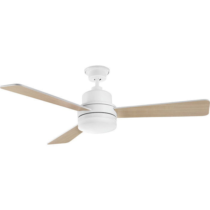 52``Ceiling Fan from the Trevina collection in White finish