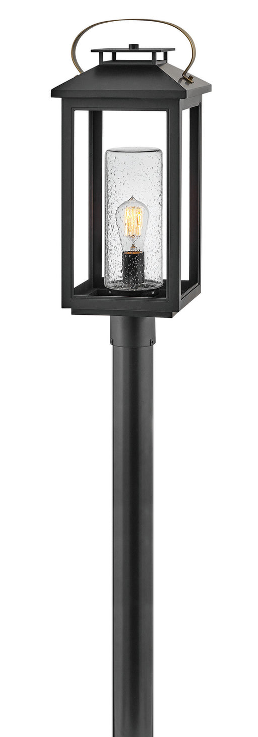 Hinkley - 1161BK - One Light Post Top/ Pier Mount - Atwater - Black