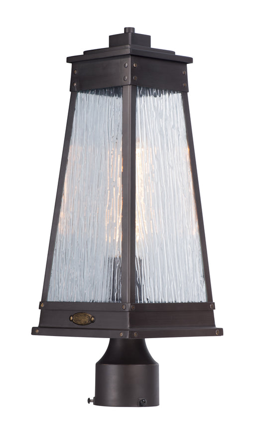 Maxim - 3041RPOLB - One Light Outdoor Pole/Post Lantern - Schooner - Olde Brass