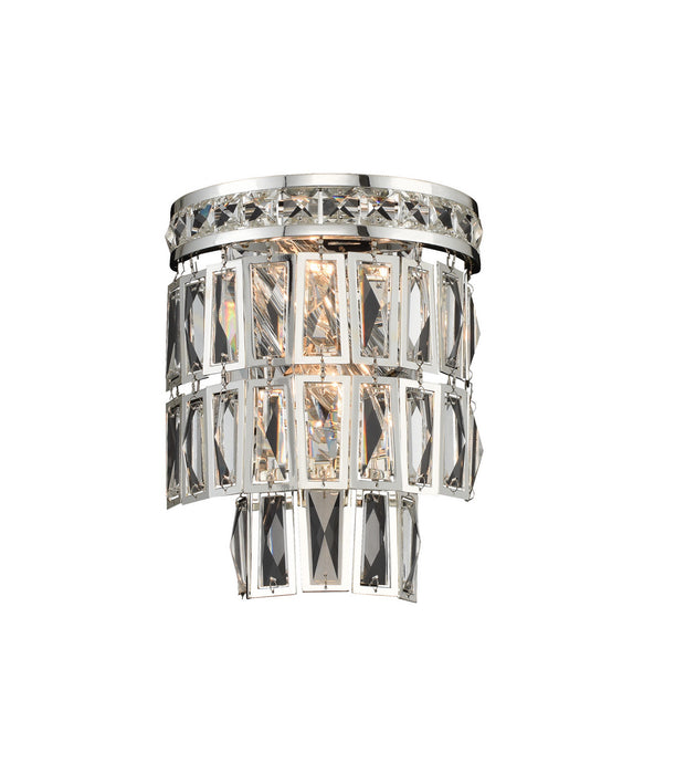 Allegri - 033220-014-FR001 - Two Light Wall Sconce - Kasturi - Silver