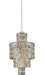 Allegri - 033250-014-FR001 - 13 Light Pendant - Kasturi - Silver