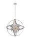 Allegri - 033651-014-FR001 - Ten Light Pendant - Angelo - Polished Silver
