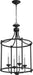 Quorum - 6922-4-69 - Four Light Entry Pendant - Noir