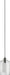 Quorum - 8882-65 - One Light Pendant - Satin Nickel Clear and White