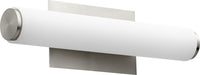 Quorum - 911-18-65 - LED Vanity - Satin Nickel w/ Matte White Acrylic