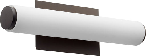 Quorum - 911-18-86 - LED Vanity - Oiled Bronze w/ Matte White Acrylic
