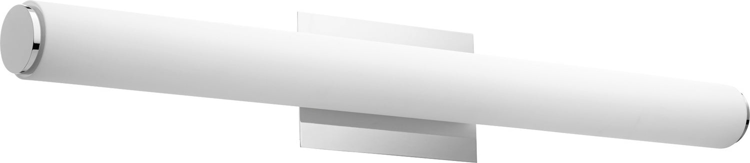 Quorum - 911-35-62 - LED Vanity - Polished Nickel w/ Matte White Acrylic