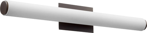 Quorum - 911-35-86 - LED Vanity - Oiled Bronze w/ Matte White Acrylic