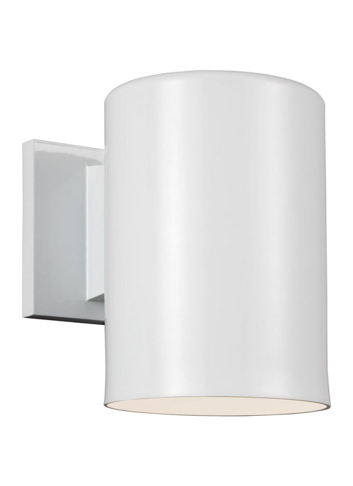 Generation Lighting - 8313801-15 - One Light Outdoor Wall Lantern - Outdoor Cylinders - White