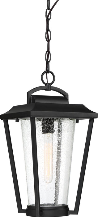 Nuvo Lighting - 60-6514 - One Light Hanging Lantern - Lakeview - Aged Bronze / Clear