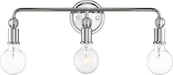 Nuvo Lighting - 60-6563 - Three Light Vanity - Bounce - Polished Nickel