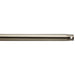 Kichler - 360000BSS - Fan Down Rod 12 Inch - Accessory - Brushed Stainless Steel