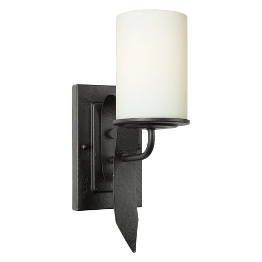 Forte - 2698-01-04 - One Light Wall Sconce - Black