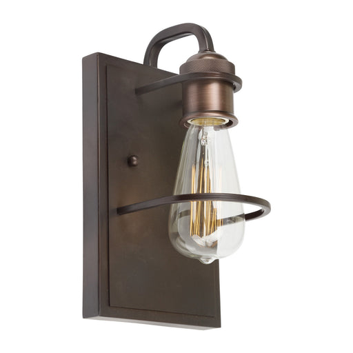 Forte - 5535-01-32 - One Light Wall Sconce - Antique Bronze