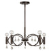 Forte - 7114-05-32 - Five Light Chandelier - Antique Bronze
