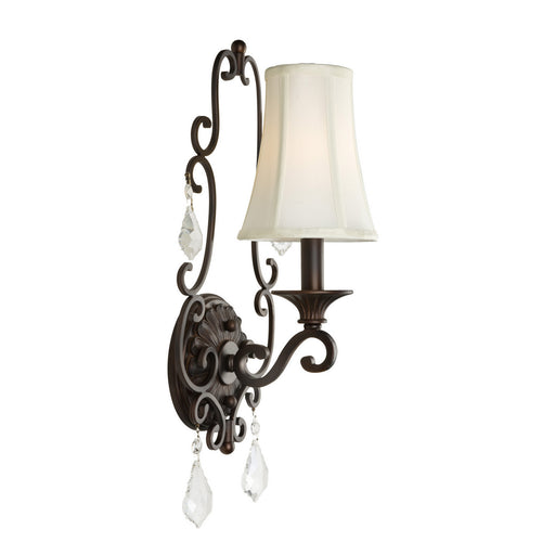 Forte - 7484-01-32 - One Light Wall Sconce - Antique Bronze