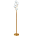 Dainolite Ltd - 306F-AGB - Five Light Floor Lamp - Aged Brass