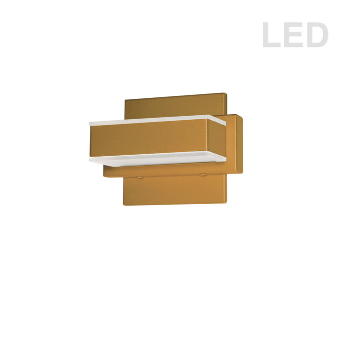 Dainolite Ltd - VLD-215-1W-GLD - LED Vanity Fixture - Gold