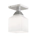 Livex Lighting - 10280-05 - One Light Ceiling Mount - Aragon - Polished Chrome