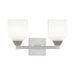 Livex Lighting - 10282-05 - Two Light Bath Vanity - Aragon - Polished Chrome