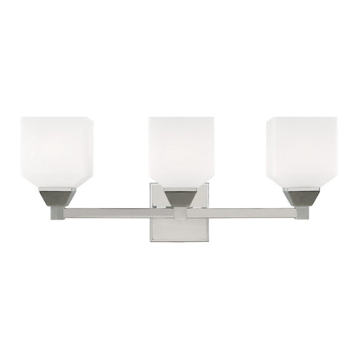 Livex Lighting - 10283-05 - Three Light Bath Vanity - Aragon - Polished Chrome