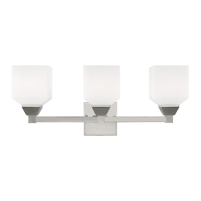 Livex Lighting - 10283-05 - Three Light Bath Vanity - Aragon - Polished Chrome