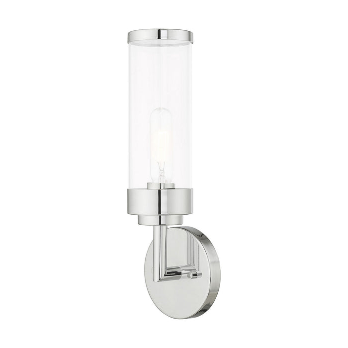 Livex Lighting - 10361-05 - One Light Wall Sconce - Hillcrest - Polished Chrome