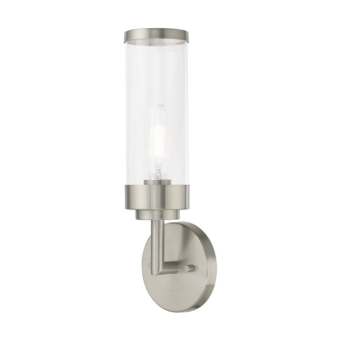Livex Lighting - 10361-91 - One Light Wall Sconce - Hillcrest - Brushed Nickel