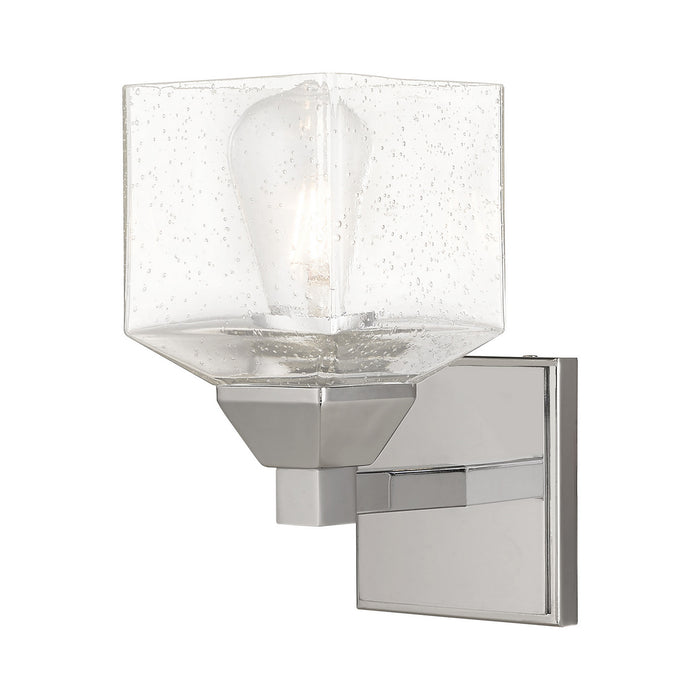 Livex Lighting - 10381-05 - One Light Wall Sconce - Aragon - Polished Chrome