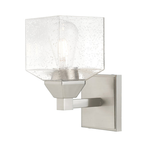 Livex Lighting - 10381-91 - One Light Wall Sconce - Aragon - Brushed Nickel