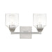 Livex Lighting - 10382-05 - Two Light Bath Vanity - Aragon - Polished Chrome