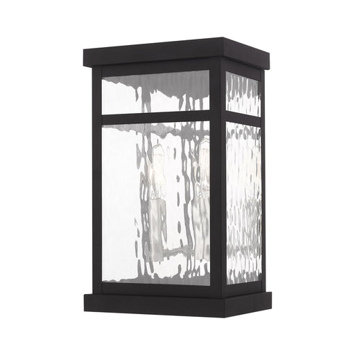 Livex Lighting - 20522-04 - Two Light Outdoor Wall Lantern - Hopewell - Black