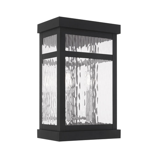 Livex Lighting - 20524-04 - Two Light Outdoor Wall Lantern - Hopewell - Black