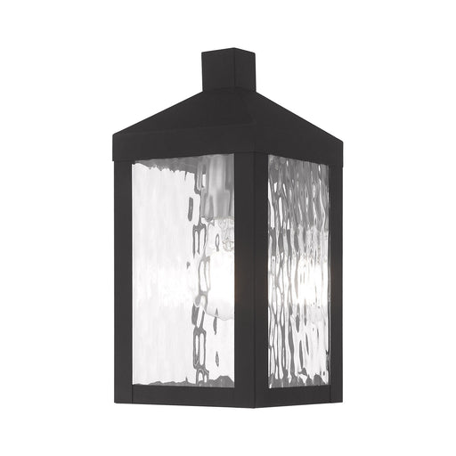 Livex Lighting - 20531-04 - One Light Outdoor Wall Lantern - Nyack - Black