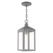 Livex Lighting - 20591-80 - One Light Outdoor Pendant - Nyack - Nordic Gray